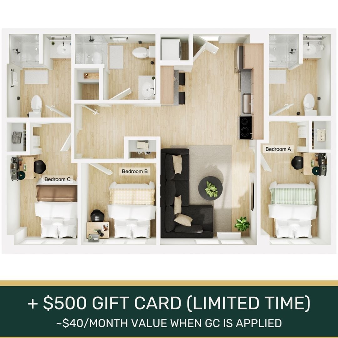 Chapter at Eugene | Luxury Student Apartments Eugene Oregon