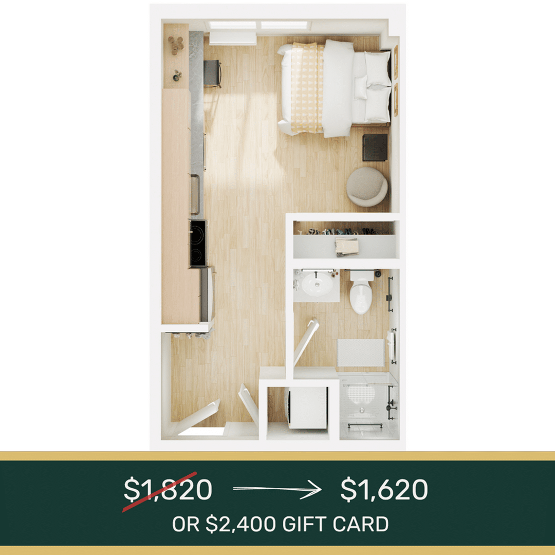 Studio – S4 floor plan